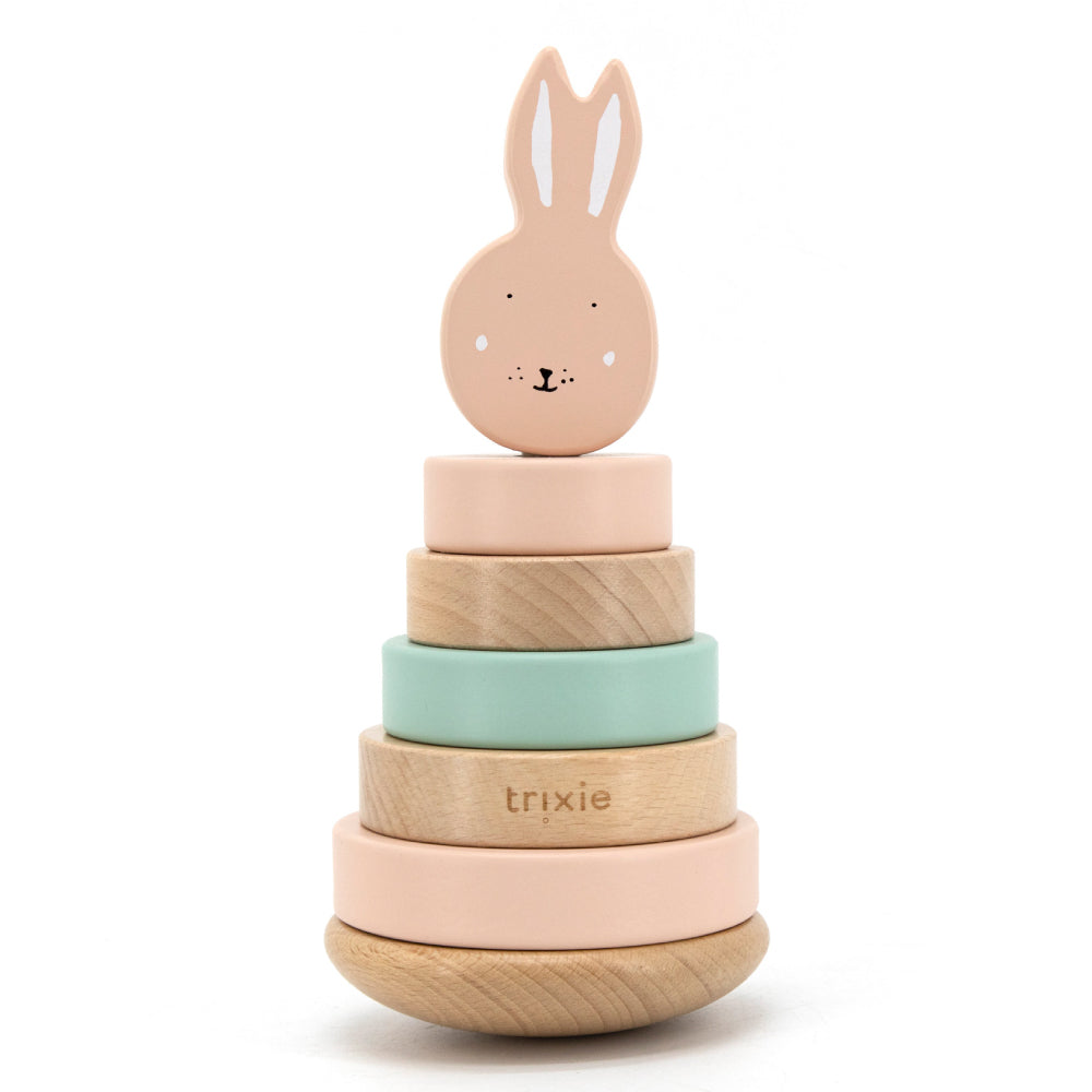 trixie trixie-baby(トリクシーベビー)公式オンラインショップ】ウッデン スタッキング トイ - Mrs. Rabbit – trixie-baby | トリクシーベビー