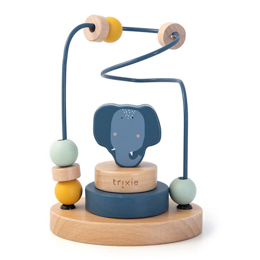 ウッデンビーズメイズ- Mrs. Elephant